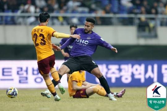 안양의 주포 모따. 사진[연합뉴스]