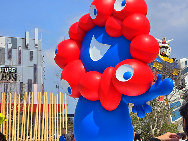 마스코트 먀쿠먀쿠/ 사진=김혜성 여행+ 기자