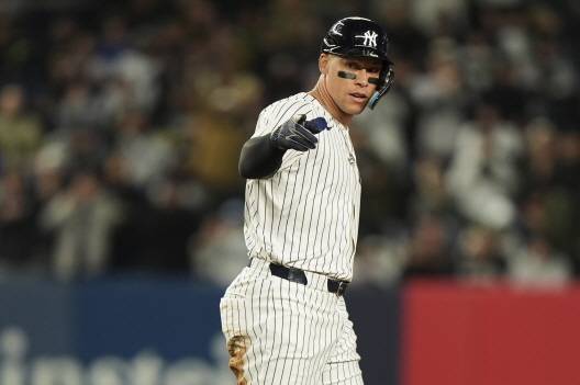 뉴욕 양키스의 에런 저지. AP 뉴시스