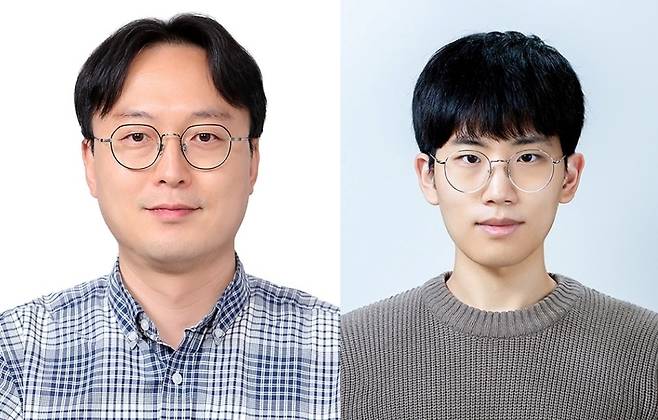 이번 연구를 수행한 김승준(왼쪽) 교수, 오정석 박사과정생.[GIST 제공]