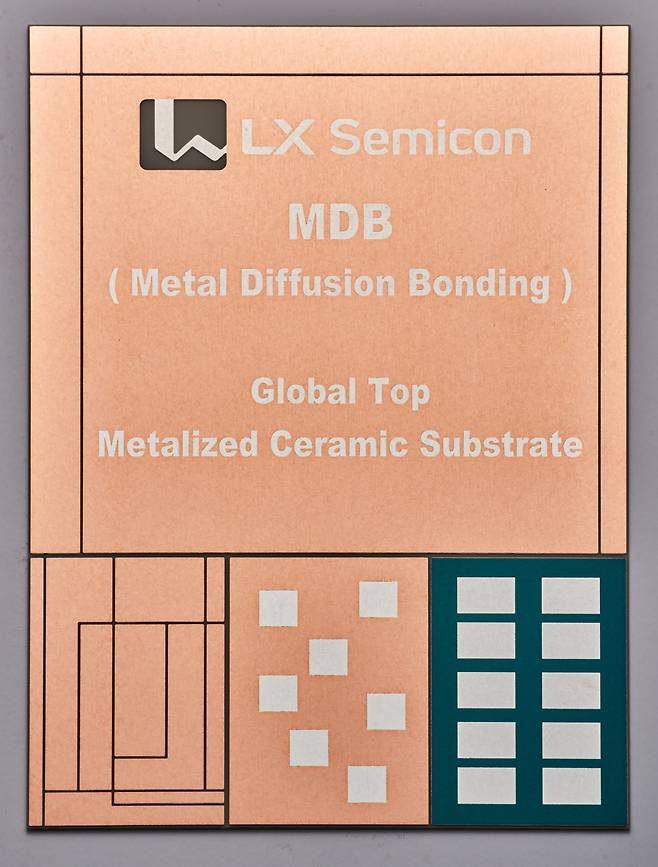 LX세미콘 방열기판 [LX세미콘 제공]