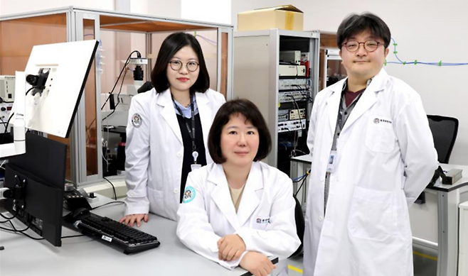 이번 연구를 수행한 한국뇌연구원 연구진. 강미선(왼쪽부터) 박사후 연수연구원, 김정연 책임연구원, 송석운 연구원.[한국뇌연구원 제공]