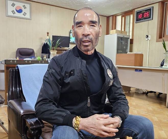 [홍성=뉴시스] 전명수 홍성상설시장 번영회 회장.  *재판매 및 DB 금지