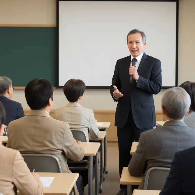 ▲퇴직 교원 연수 이미지ⓒ챗지피티 image_gen 툴