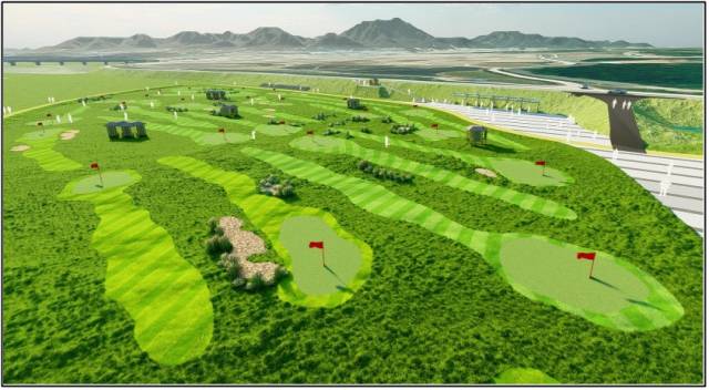 ▲봉동 천변레포츠공원 조감도. ⓒ완주군 제공