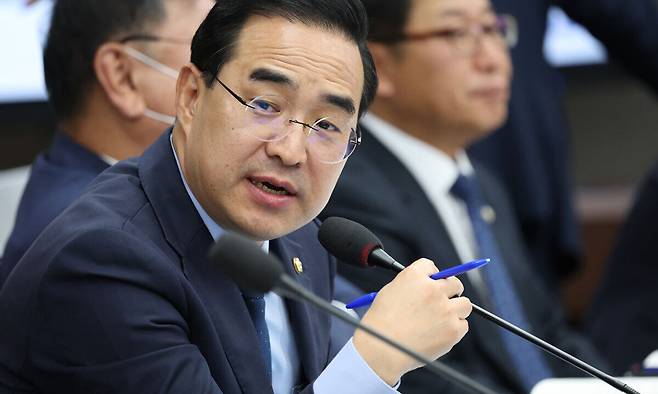 박홍근 더불어민주당 의원. 뉴스1