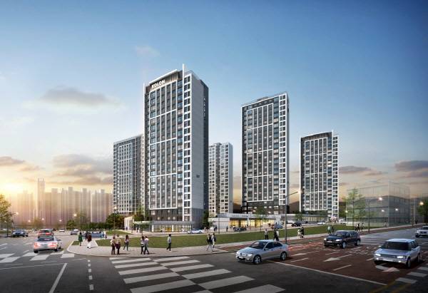 코오롱글로벌, '동남 하늘채(가칭)' 투시도