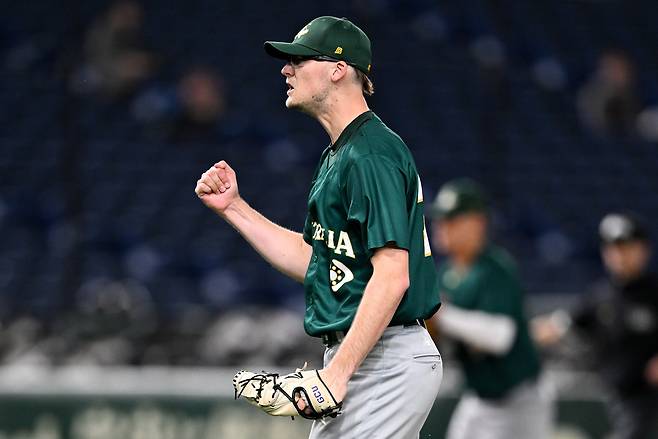 호주 대표팀에서 뛰었던 코엔 윈.  게티이미지코리아