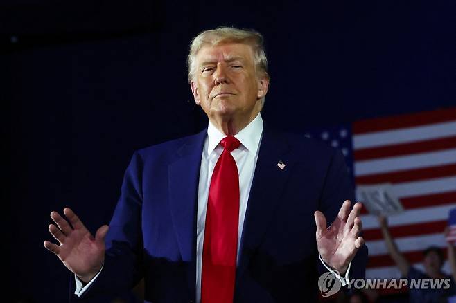 도널드 트럼프 미국 대통령 [로이터 연합뉴스 자료사진. 재판매 및 DB 금지]