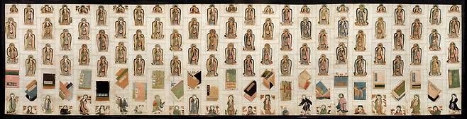 서울공예박물관 특별전을 통해 공개되는 보물 '자수 가사(袈裟)' [서울공예박물관 제공. 재판매 및 DB 금지]