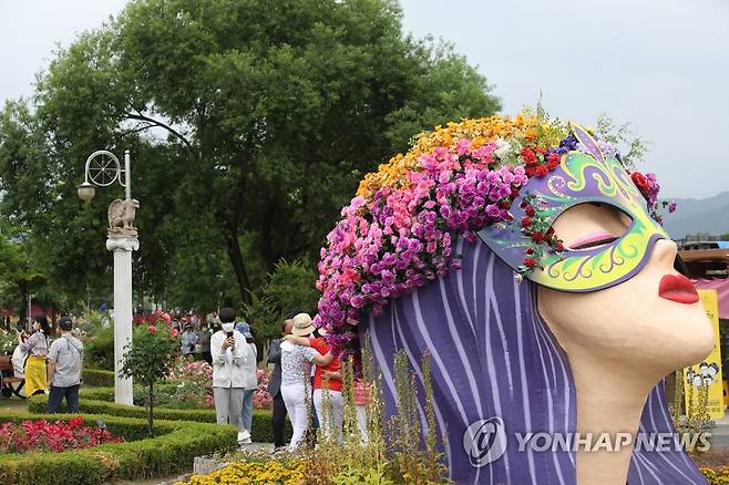 곡성세계장미축제 [연합뉴스 자료사진]