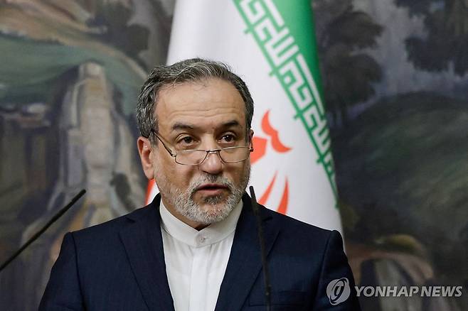 압바스 아락치 이란 외무장관 [로이터 연합뉴스 자료사진. 재판매 및 DB 금지]