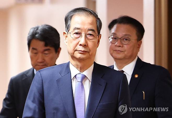 한덕수 대통령 권한대행 [연합뉴스 자료사진]