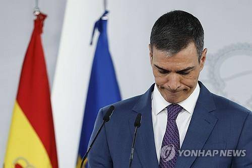 페드로 산체스 스페인 총리 [EPA 연합뉴스 자료사진. 재판매 및 DB 금지]