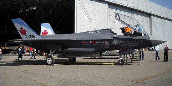 캐나다가 운용중인 F35