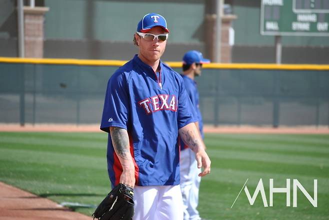 (지난 2011년 텍사스 시절의 '거포' 조시 해밀턴)