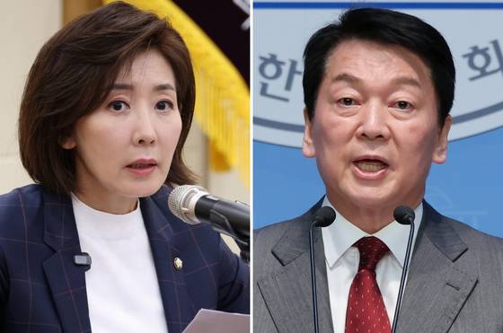 나경원·안철수 국민의힘 의원. 〈사진=연합뉴스〉