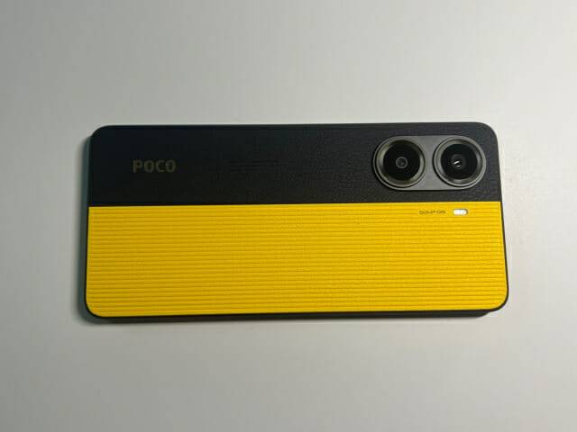 샤오미 포코 X7 프로 (사진=지디넷코리아 신영빈 기자)