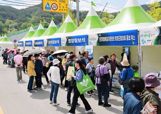 여러분의 방문이 영양군의 치유가 됩니다. 영양군 제공
