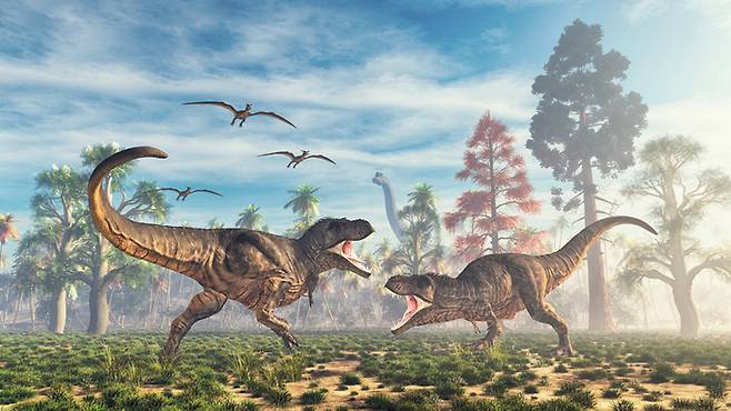 티라노사우루스 상상도. 사진=게티이미지뱅크