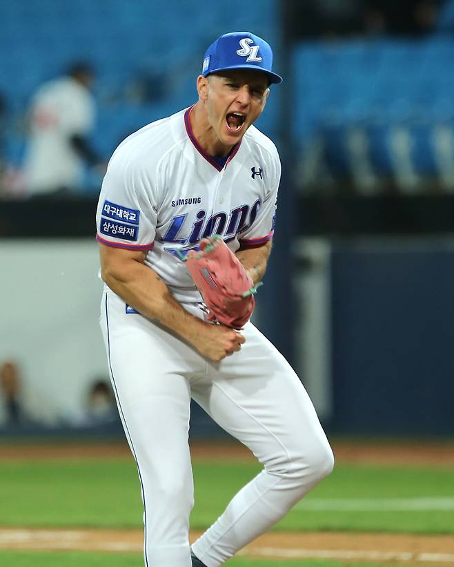 삼성 라이온즈 시절 KBO리그를 대표하는 에이스였던 데이비드 뷰캐넌. 삼성 제공