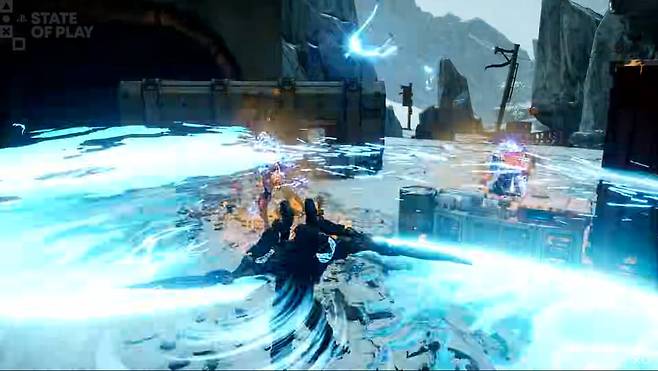 ▲ 엑소수트의 다양한 기능을 활용해 전투를 펼치는 '라파' 등 새로운 볼트헌터들이 플레이어블로 등장한다