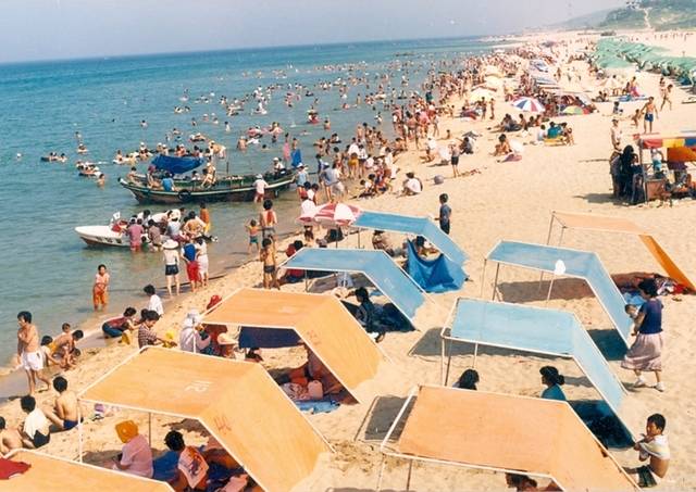 ▲ 1980년대 동해 망상해수욕장 모습.