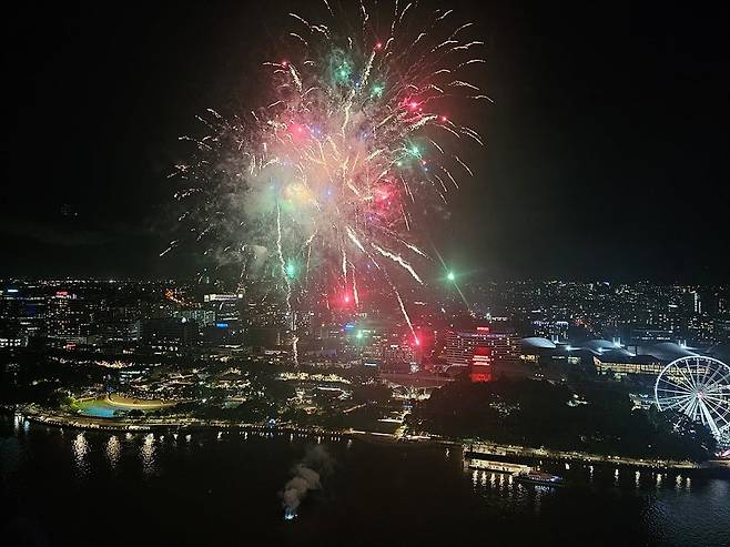 ATE25 개막 전야제가 열린 브리즈번 리버 일대 전경 (사진=정상미)
