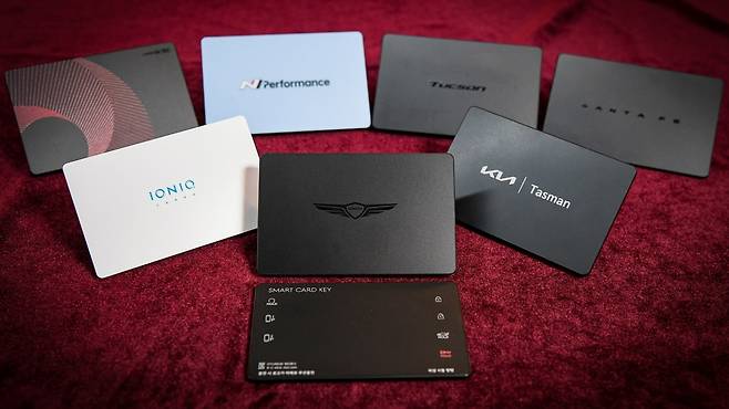 현대모비스 스마트 카드키. 현대모비스 제공