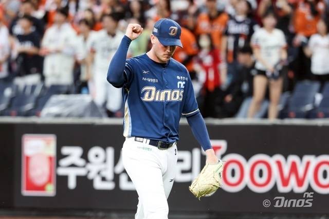 NC 에이스로 발돋움한 라일리. 사진=NC 제공