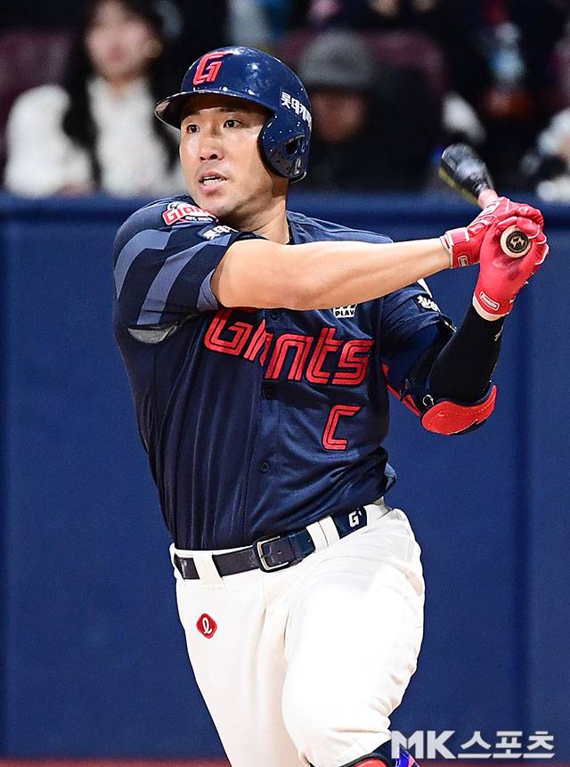 롯데 전준우는 1일 고척 키움전에서 좋은 타격감을 뽐냈다. 사진(고척 서울)=김영구 기자