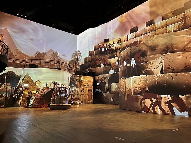 빛의 시어터 ‘파라오의 이집트, 빛으로 깨어난 고대 문명’展