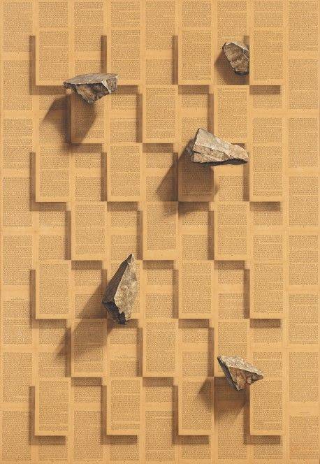 고영훈, 스톤북, 1985, å 낱장에 아크릴릭 물감, 142x98cm  *재판매 및 DB 금지