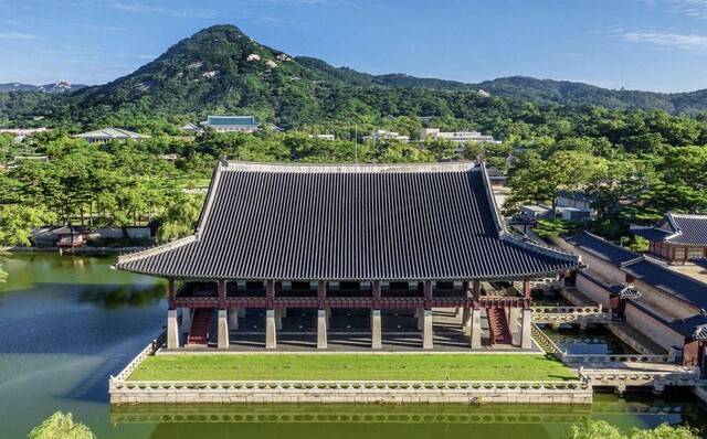 경회루의 전경. 국가유산청 궁능유적본부