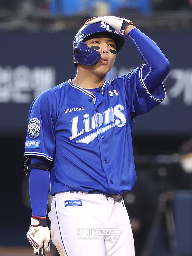 ▲ 박진만 감독은 김영웅이 열흘 정도 쉬면 다시 1군 엔트리에 복귀할 수 있을 것으로 예상했다 ⓒ곽혜미 기자