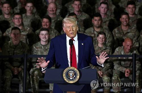 트럼프 미국 대통령 [로이터 연합뉴스 자료사진. 재판매 및 DB 금지]