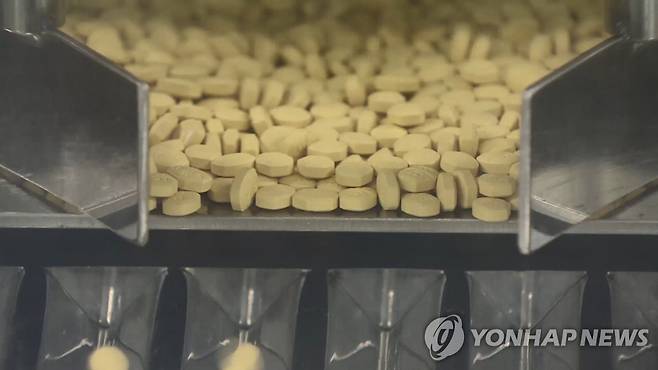의약품 공장 [연합뉴스TV 제공]
