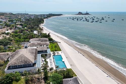 케 가 등대 주변의 어선들 [사진/임헌정 기자]