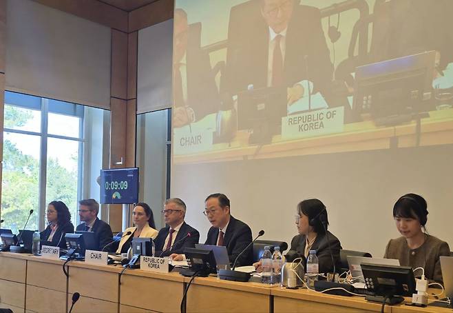 제20·21·22차 대한민국 유엔 인종차별철폐협약 국가보고서 심의 [외교부 제공.재판매 및 DB 금지]