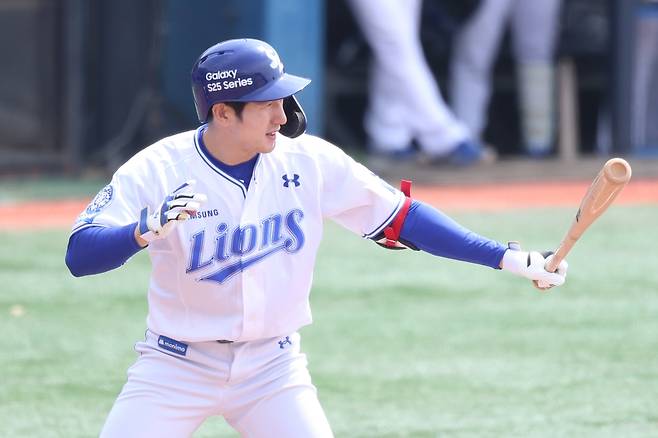 삼성에서 새 출발 한 김태근 [삼성 라이온즈 제공. 재판매 및 DB금지]