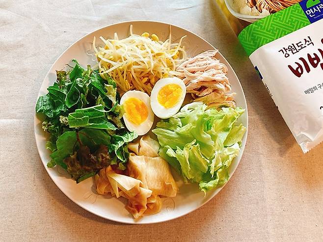 막국수에 들어갈 부재료