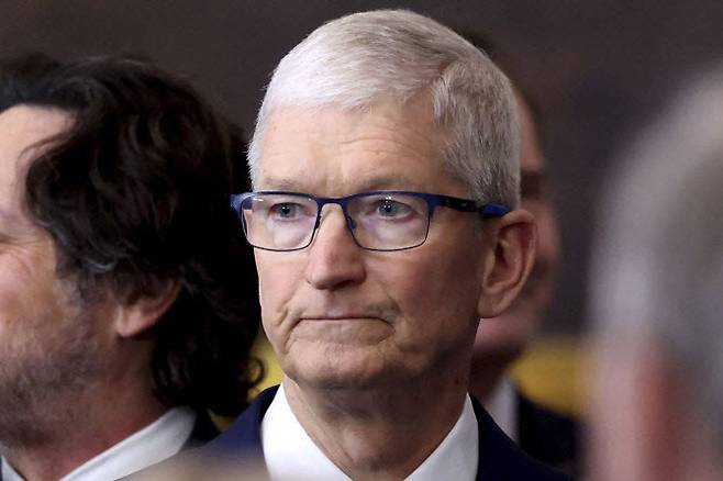 애플 최고경영자(CEO) 팀 쿡.(사진=AFP)