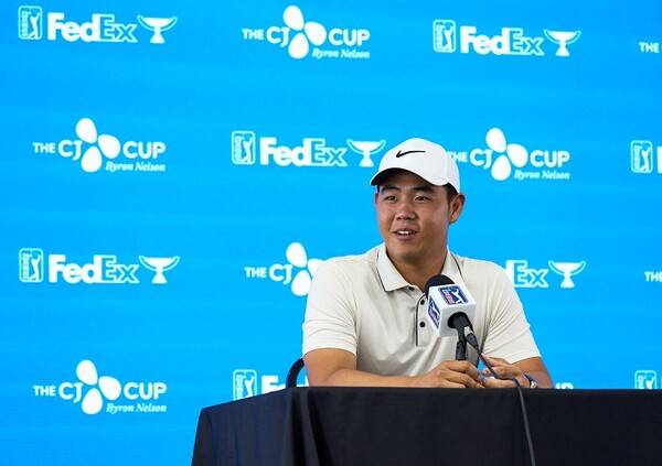 2025년 미국프로골프(PGA) 투어 더 CJ컵 바이런 넬슨 대회에 출전하는 김주형 프로. 사진제공=CJ그룹