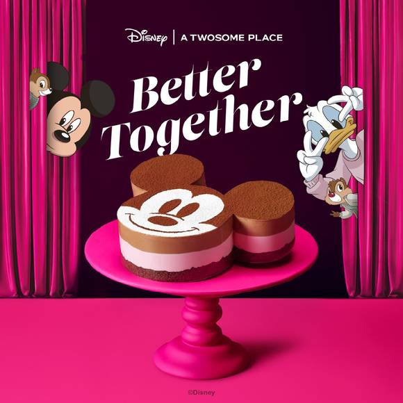 미키 초코 베리 케이크. [사진=투썸플레이스]