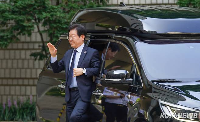 이재명 더불어민주당 대선후보. 유희태 기자