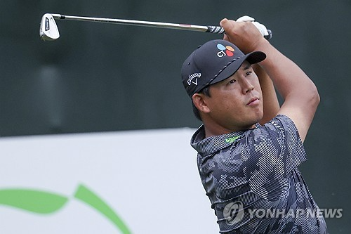 김시우의 아이언 스윙. 사진[AP=연합뉴스]