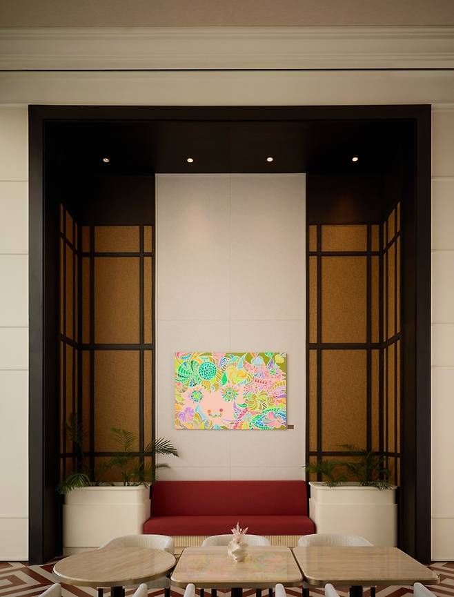 그랜드 조선 제주가 갤러리 리마와 손잡고 만든 아트 프로그램 ‘이스케이프 인투 컬러’ / 사진=그랜드 조선 제주