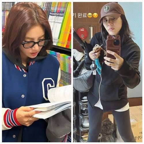 가수 겸 배우 손담비가 출산 후 운동 루틴을 꾸준히 이어가고 있다. 사진=손담비 SNS