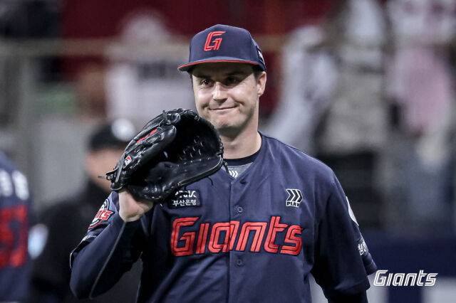 롯데 자이언츠 터커 데이비슨./롯데 자이언츠