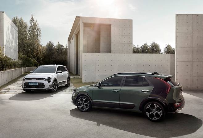 니로 하이브리드 및 EV 외장 [기아 제공]